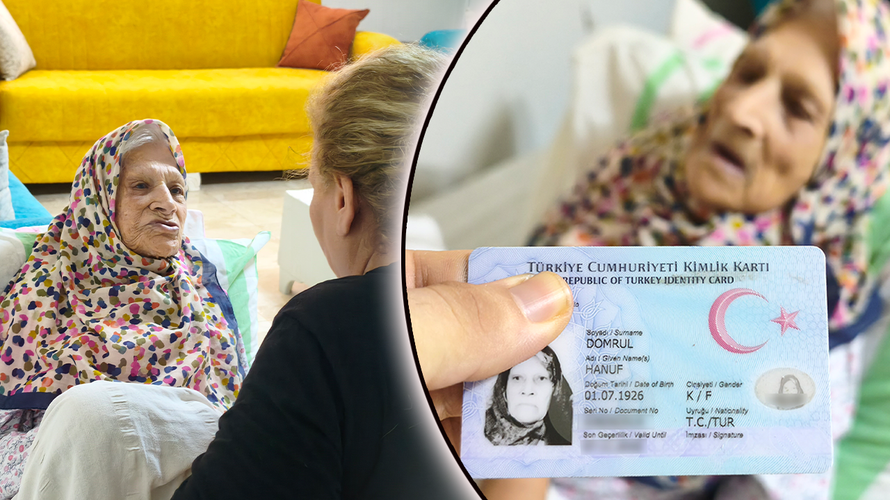 Tarihe tanıklık eden Hanuf Teyze! Torununun torununu gördü! Kimliğe göre 100, resmi olmayan kayıtlara göre 111 yaşında 