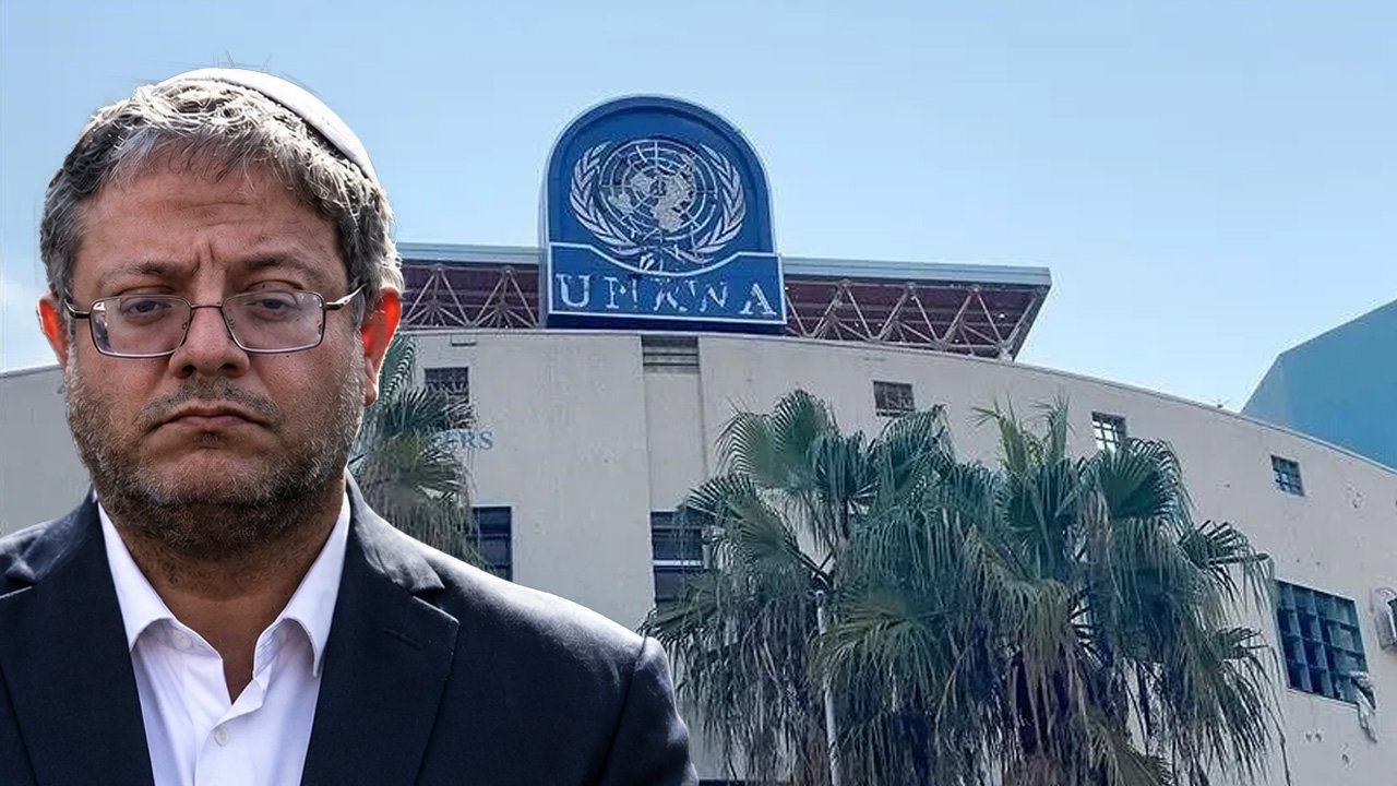 UNRWA merkezine baskın! İsrail askerleri binaya bayrak astı