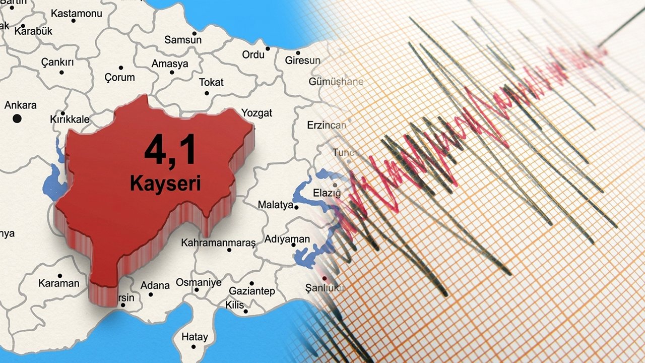 AFAD duyurdu! Kayseri'de korkutan deprem