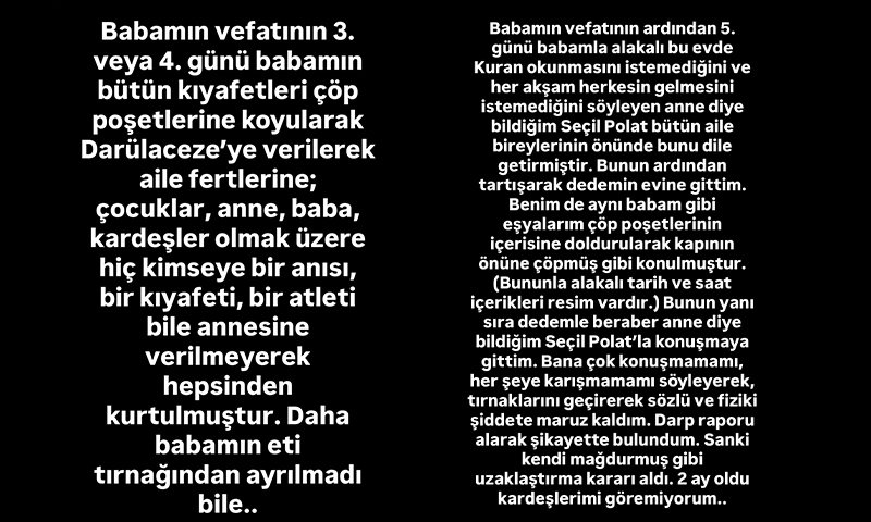 Can Polat’ın ölümü sonrası ailede kriz! Kızı annesini suçladı: Beni evden kovdu