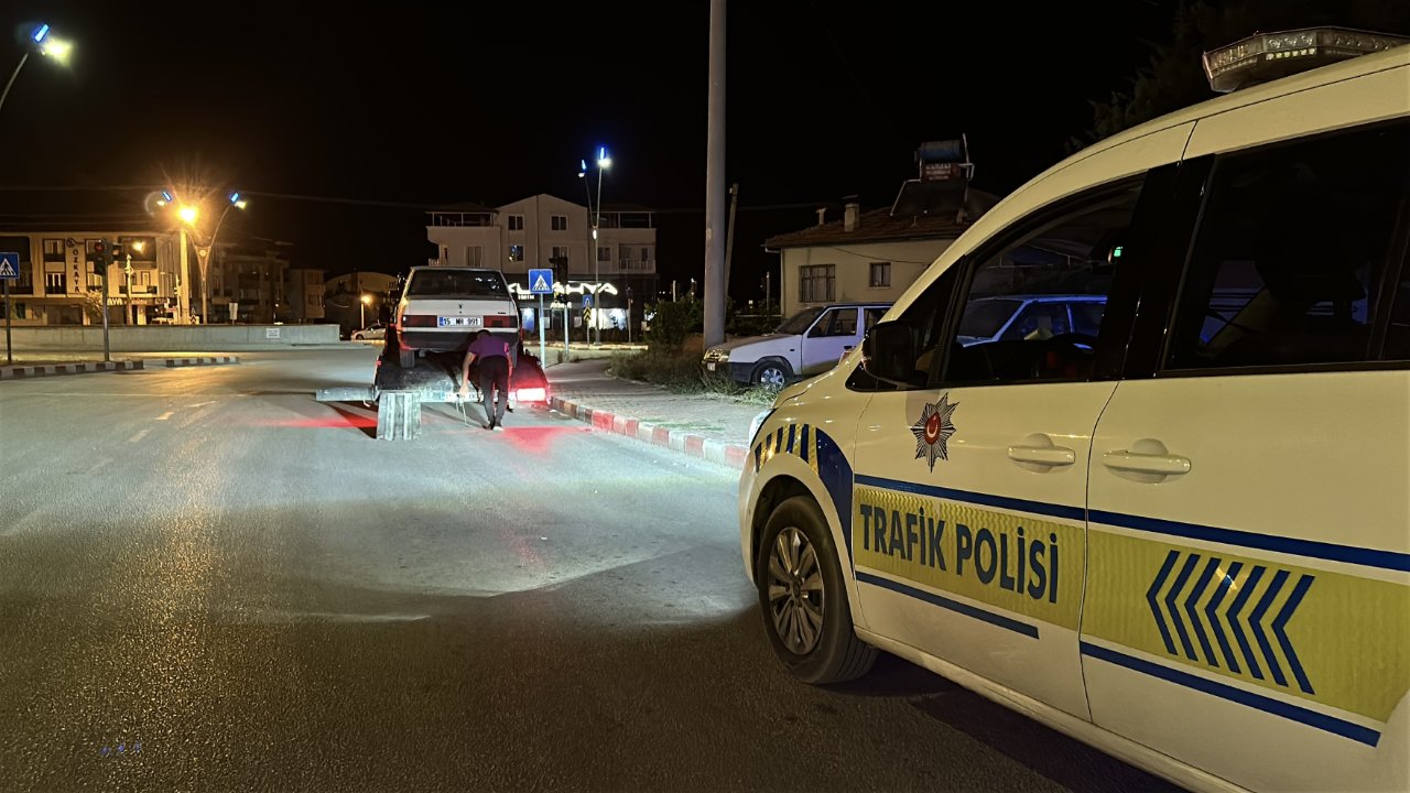 Ceza üstüne ceza! Oğluna yardıma gitti, kendi başını yaktı: Hem alkollü hem ehliyetine el konuşmuş çıktı