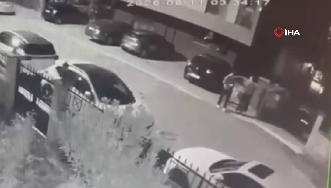 El bombası attılar, kurşunladılar, tehdit ettiler! Görüntüleri ortaya çıktı! İş yerine peş peşe saldırılarda 4 tutuklama