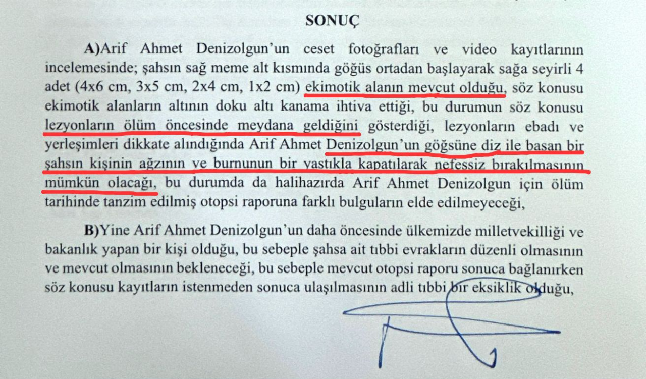Eski Bakan Arif Ahmet Denizolgun’un ölümünde yeni gelişme! Bilirkişi ölümü  şüpheli  buldu