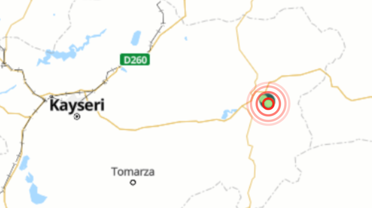 Kayseri'de deprem mi oldu son dakika? 26 Ağustos son depremler listesi