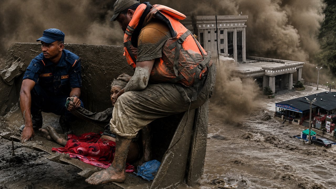 NEPAL'DE ŞİDDETLİ SEL FELAKETİ!
