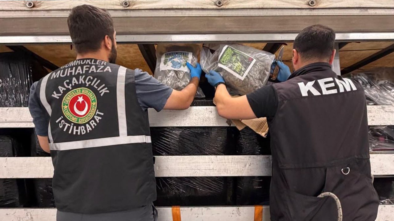 Piyasa değeri yaklaşık 260 milyon lira! Hepsi tırdan çıktı