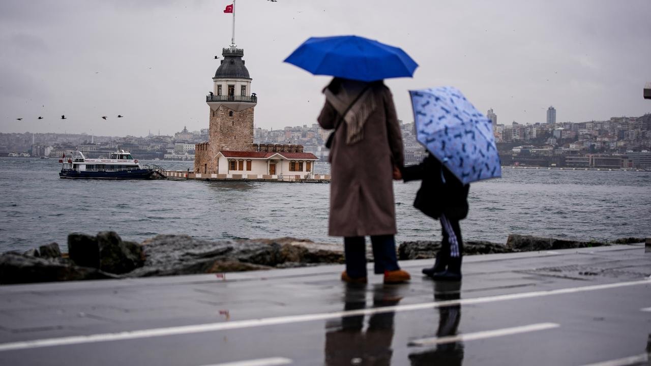 AKOM uyardı! İstanbula cuma ve cumartesi yağmur geliyor