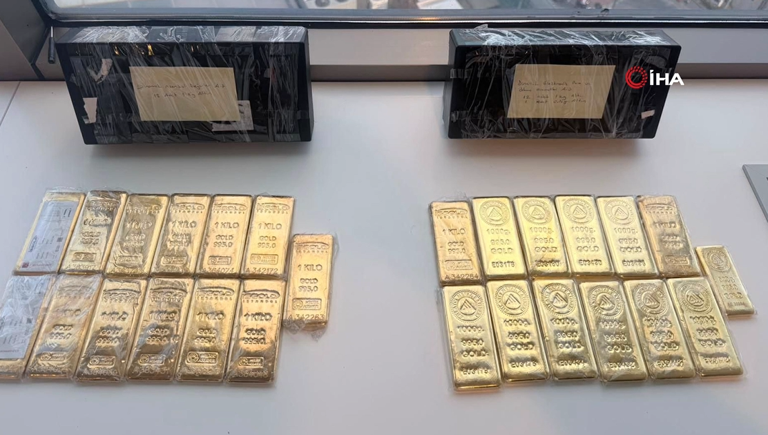 Dinamikpay’a ikinci ‘kara para’ operasyonu! Milyonlarca lira değerinde 25,5 kg altın ele geçirildi