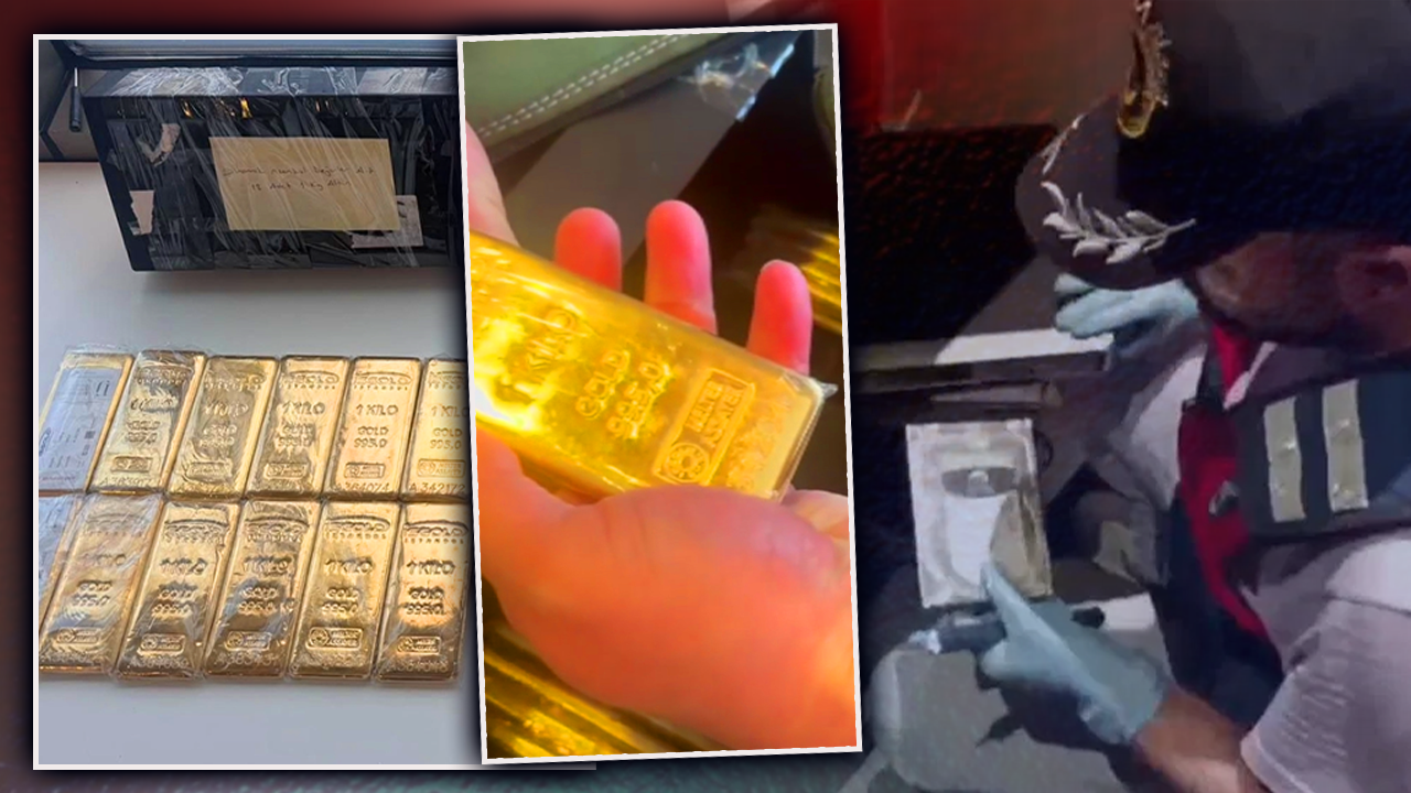 25,5 KG ALTIN ELE GEÇİRİLDİ!