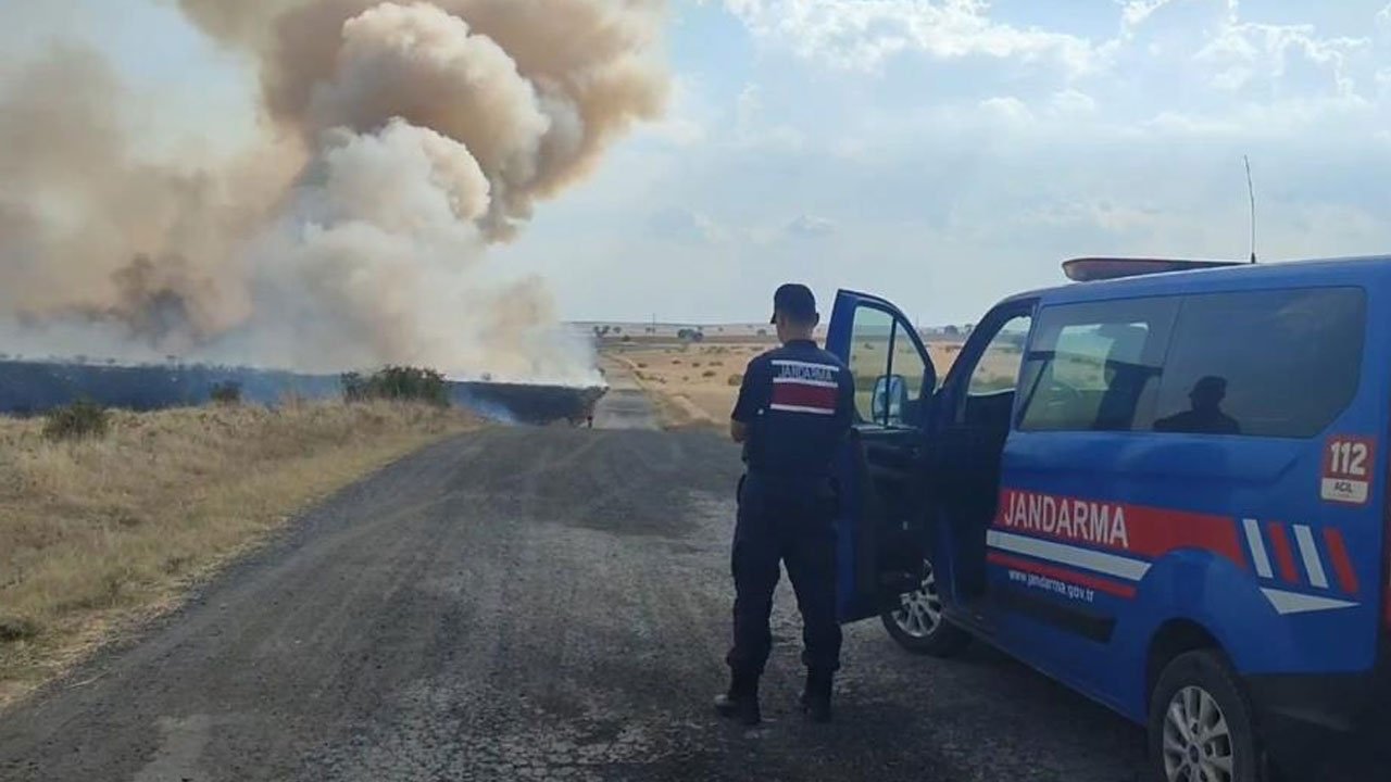 Edirne’de yangın paniği! Yoğun duman trafiği vurdu