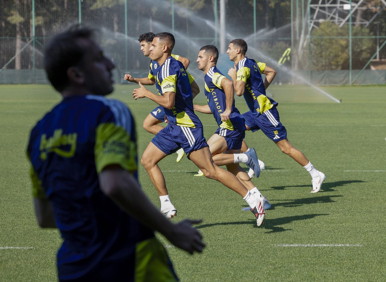 Fenerbahçe antrenmanından