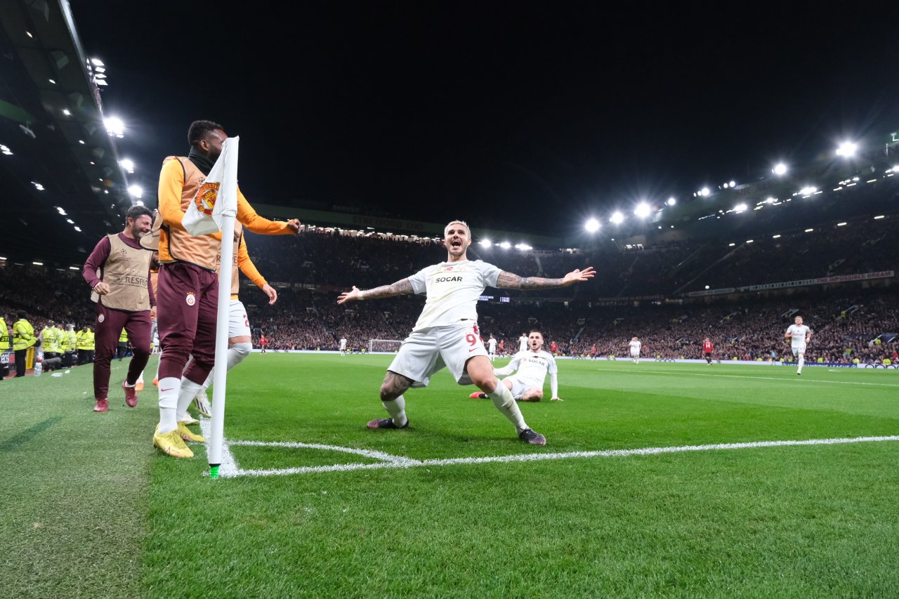 Mauro Icardi, Manchester United maçında attığı gol sonrası yaşadığı büyük sevinç yaşadı.