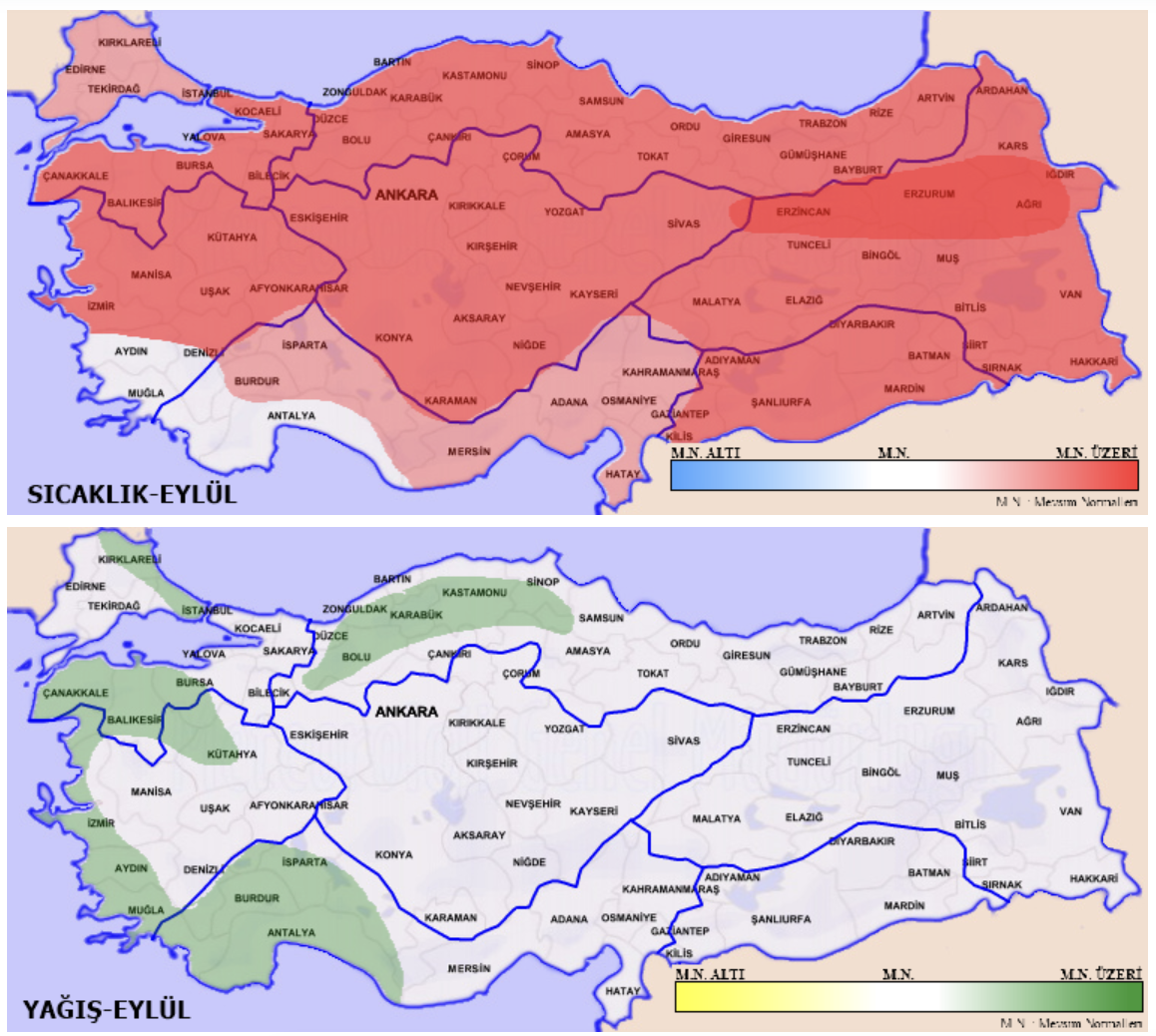 Havalar ne zaman soğuyacak, ? Meteoroloji Eylül-Ekim ayı için tahminlerini duyurdu