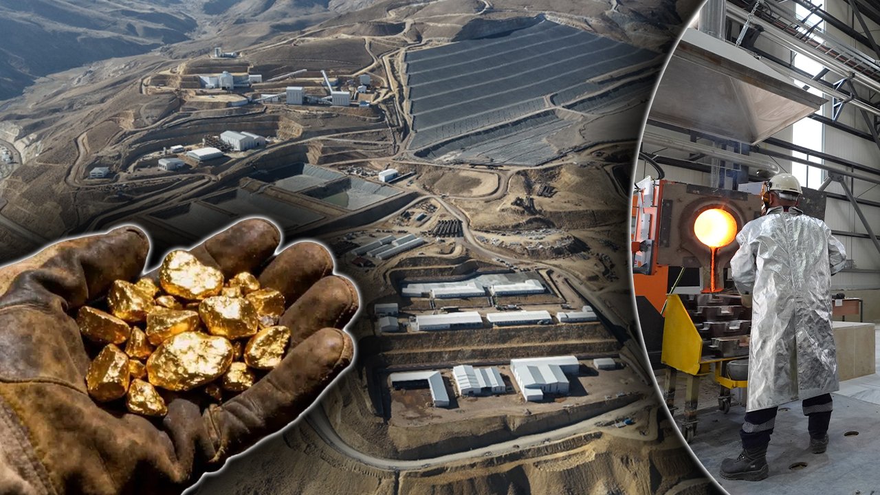 Sınır kentimize 250 milyon dolarlık yatırım! 5 yılda 17 ton altın üretilecek 
