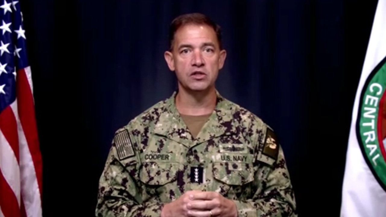 CENTCOM Komutanı Amiral Brad Cooper