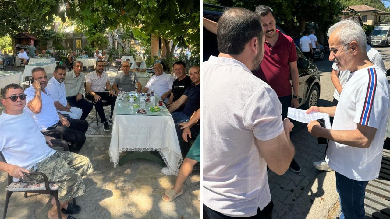 Bakan Uraloğlu, Marmaris'te vatandaşlarla bir araya geldi! Hisarönü için talep yağdı