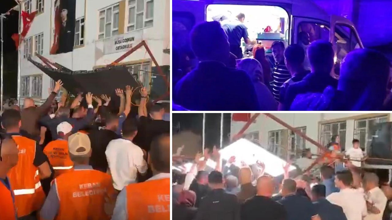 Elazığ'daki festival iptal edildi! Ortalık savaş alanına döndü, yaralılar var