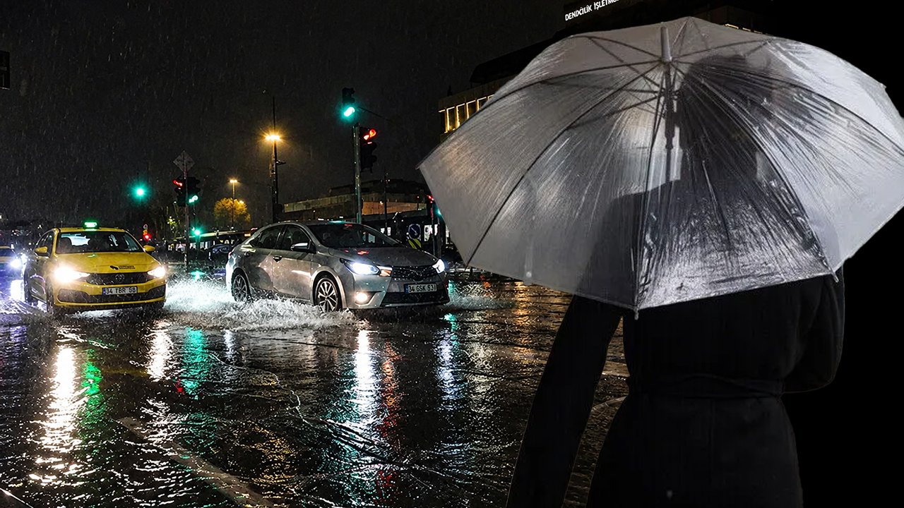 İstanbul yağmura kavuştu! Gök gürültülü sağanak yağış etkili oldu