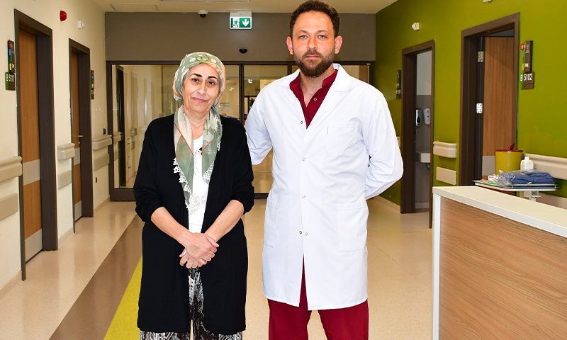 Karnındaki şişkinliğin nedenini hastanede öğrendi! 20 kiloluk tümör çıktı