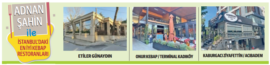 Kebap ustalık işidir hile kabul etmez