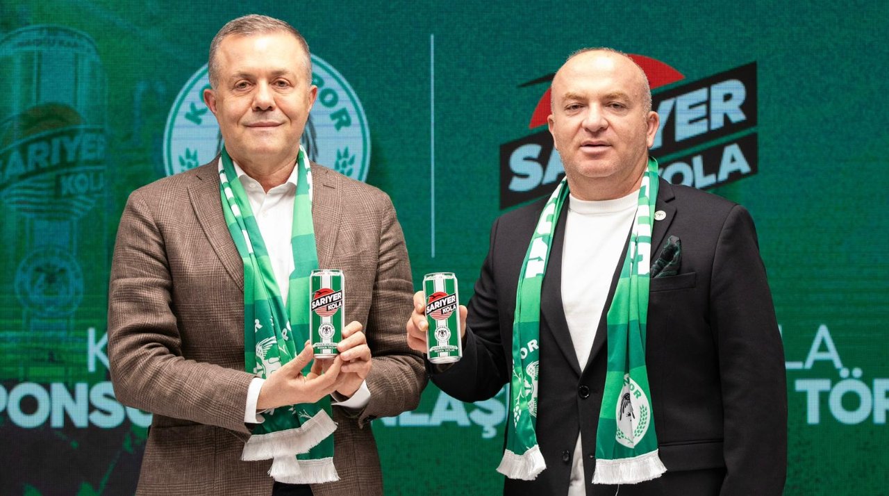 Sarıyer Kola, Konyaspor’un 2026-2027 sezonu resmi içecek sponsoru oldu