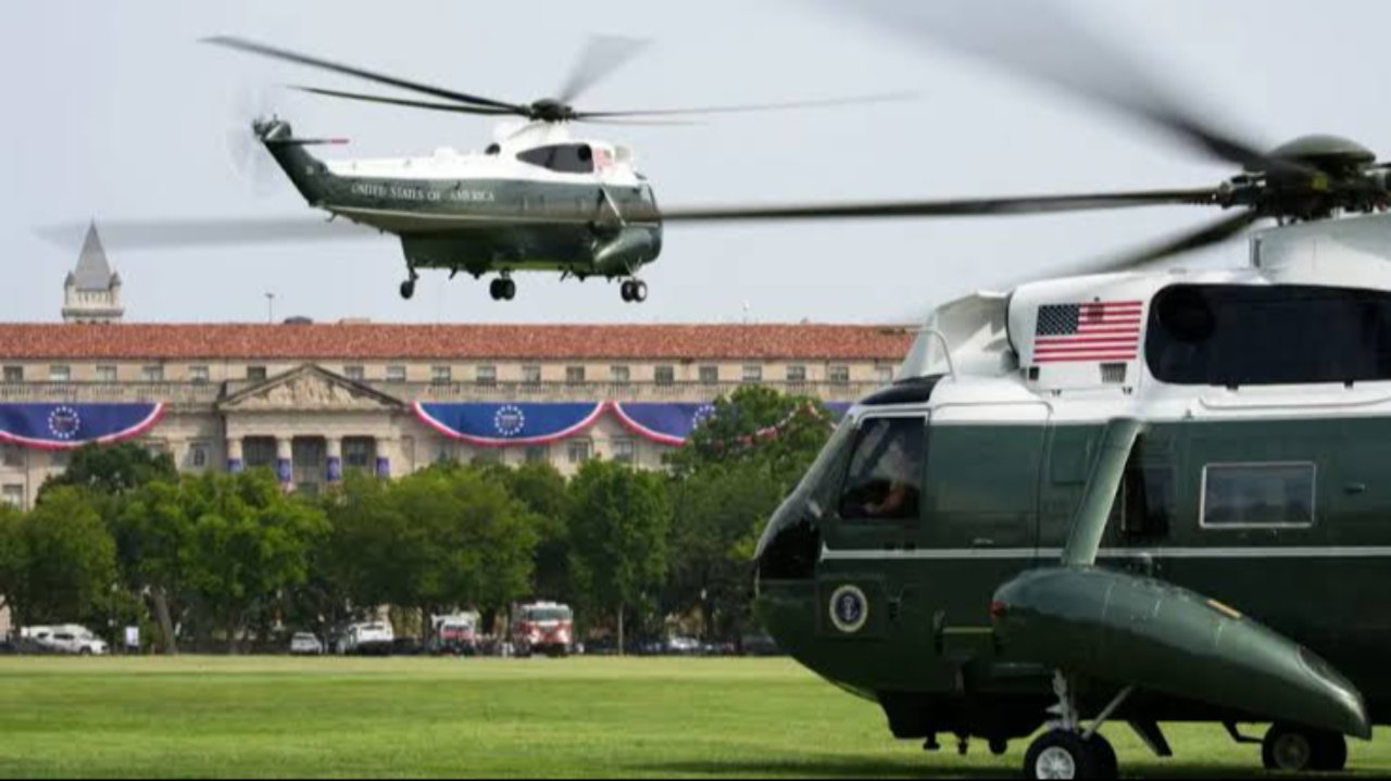 Beyaz Saray'da korkutan anlar: Trump'ın helikopteri kuleyle bağlantıyı yine kopardı!