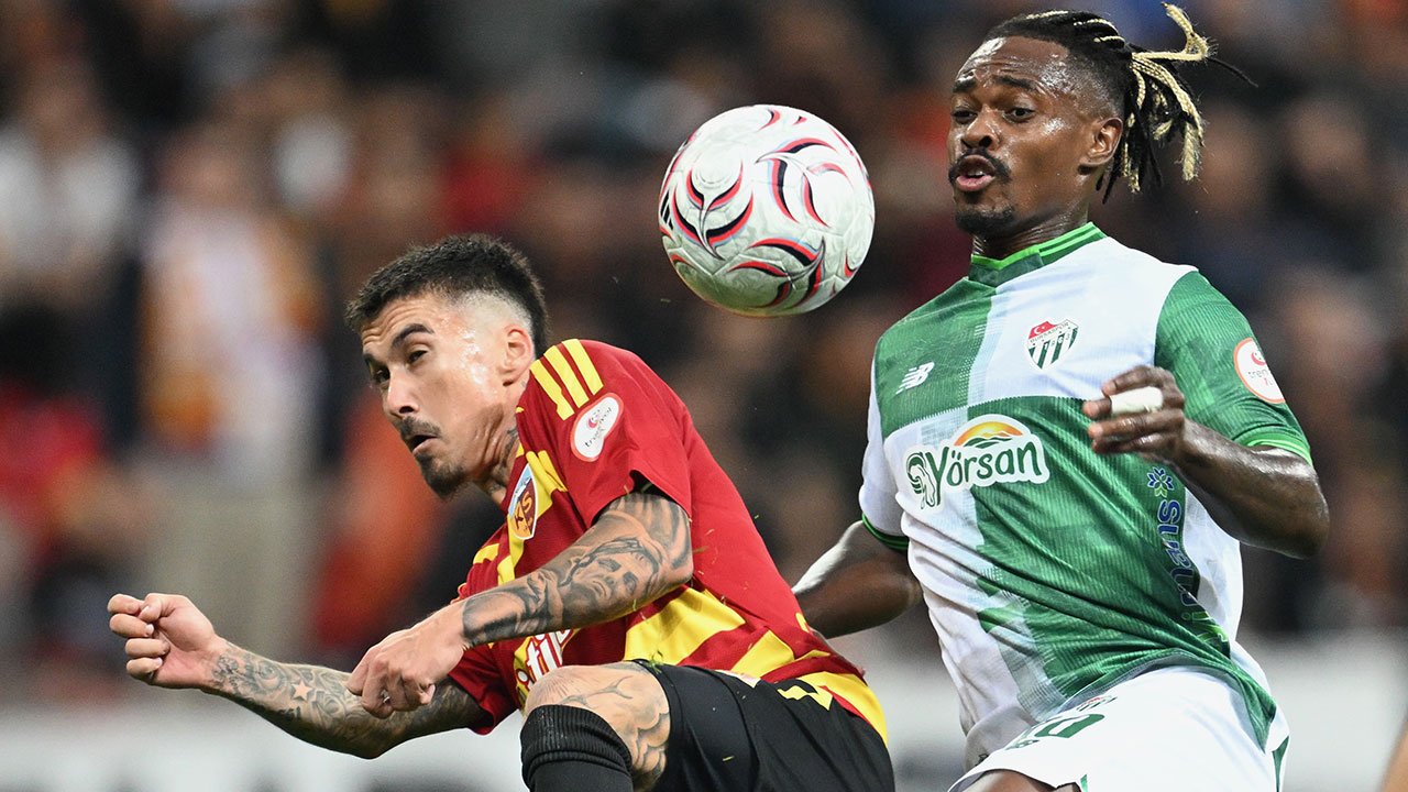 Bursaspor, Kayserispor'a kötü bir ilki yaşattı