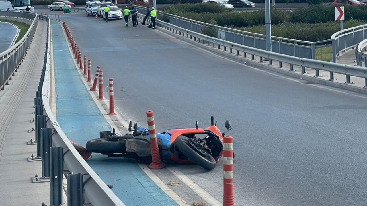 Kullandığı motosiklet sonu oldu! 20 yaşındaki Emine'den acı haber