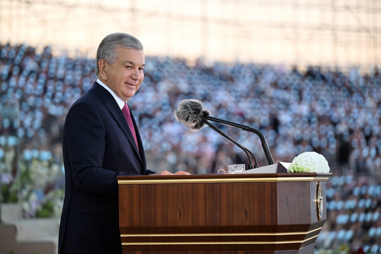 Özbekistan Cumhurbaşkanı Şevket Mirziyoyev