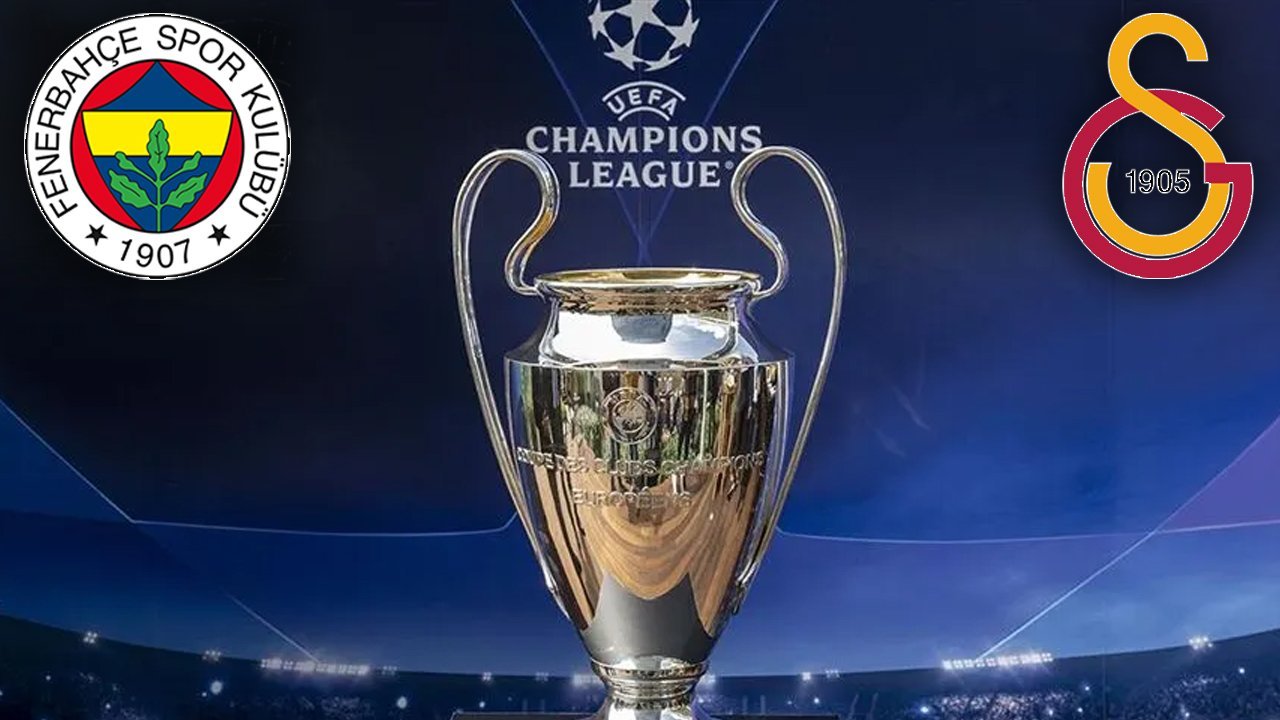UEFA duyurdu: Fenerbahçe ve Galatasaray'ın Şampiyonlar Ligi fikstürü belli oldu