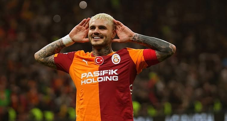 Mauro Icardi, Galatasaray'da takım kaptanlığı yapıyordu.
