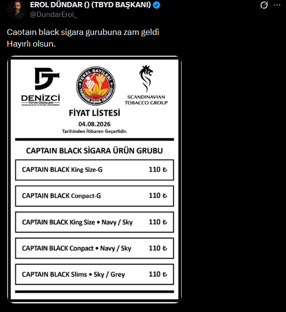 Bir sigara grubuna daha zam geldi! Tiryakileri üzecek gelişme