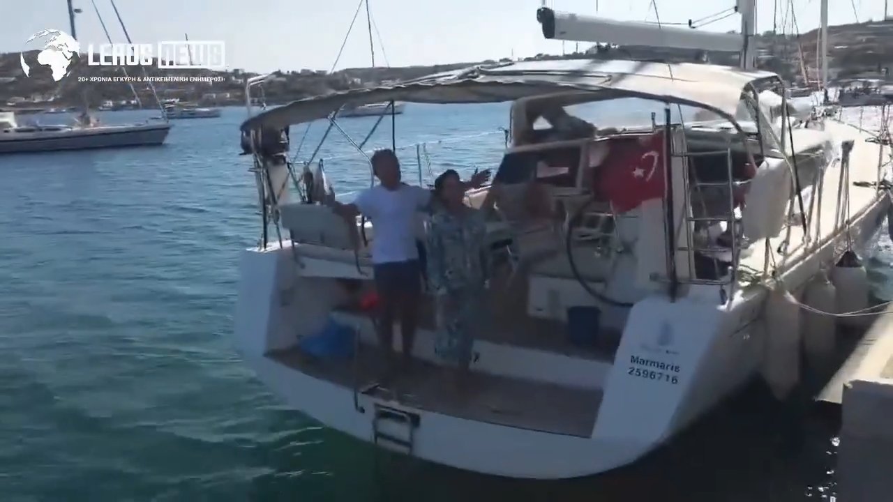 Miçotakis, Türk denizcileri görünce rotasını değiştirdi! Tekneye yöneldi, sohbet etti