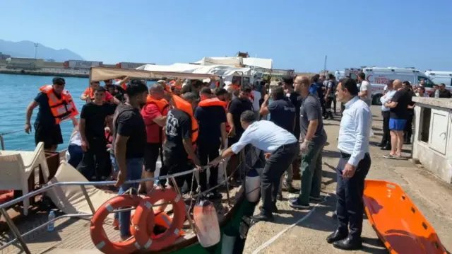 AB'den KKTC'deki feribot faciasına ilişkin açıklama! "Derin üzüntü duyuyoruz"