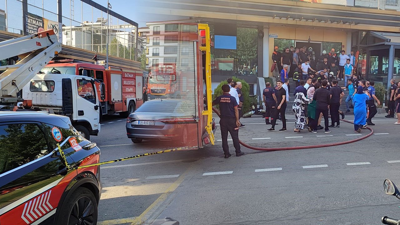Batman'da spor salonunda yangın! 2 ölü 10 yaralı