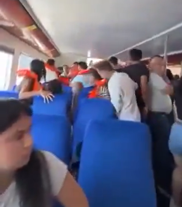 Facia geliyorum demiş! Girne açıklarında batan gemideki yolcular böyle isyan etti: Söyleyin kaptana geri dönsün