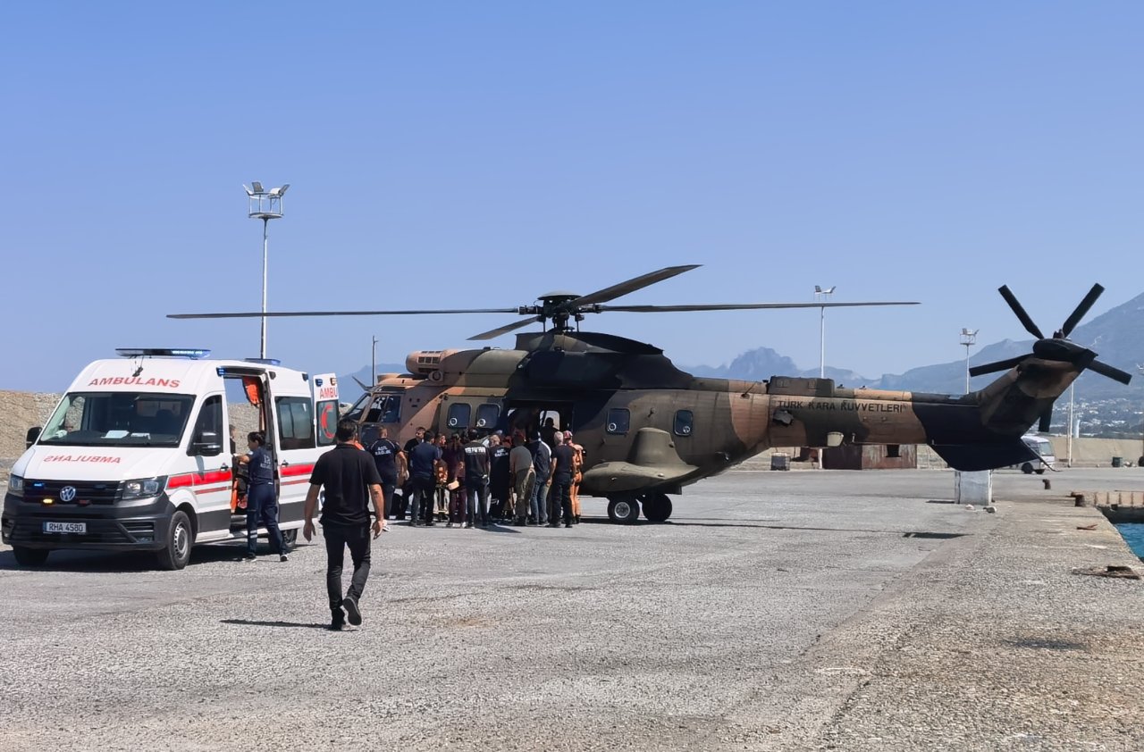 Girne açıklarında feribot faciası: 7 kişi hayatını kaybetti, 23 kişi aranıyor