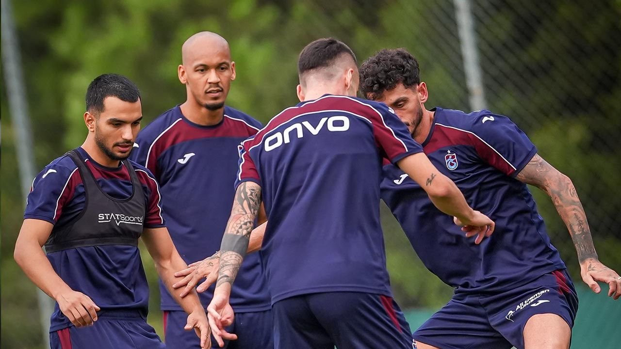 Trabzonspor Amed maçı kadrosunu açıkladı: Fabinho ilk kez kadroda