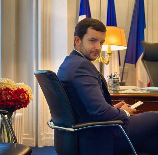 Ulusal Birlik (RN) Partisi milletvekili Jean-Philippe Tanguy