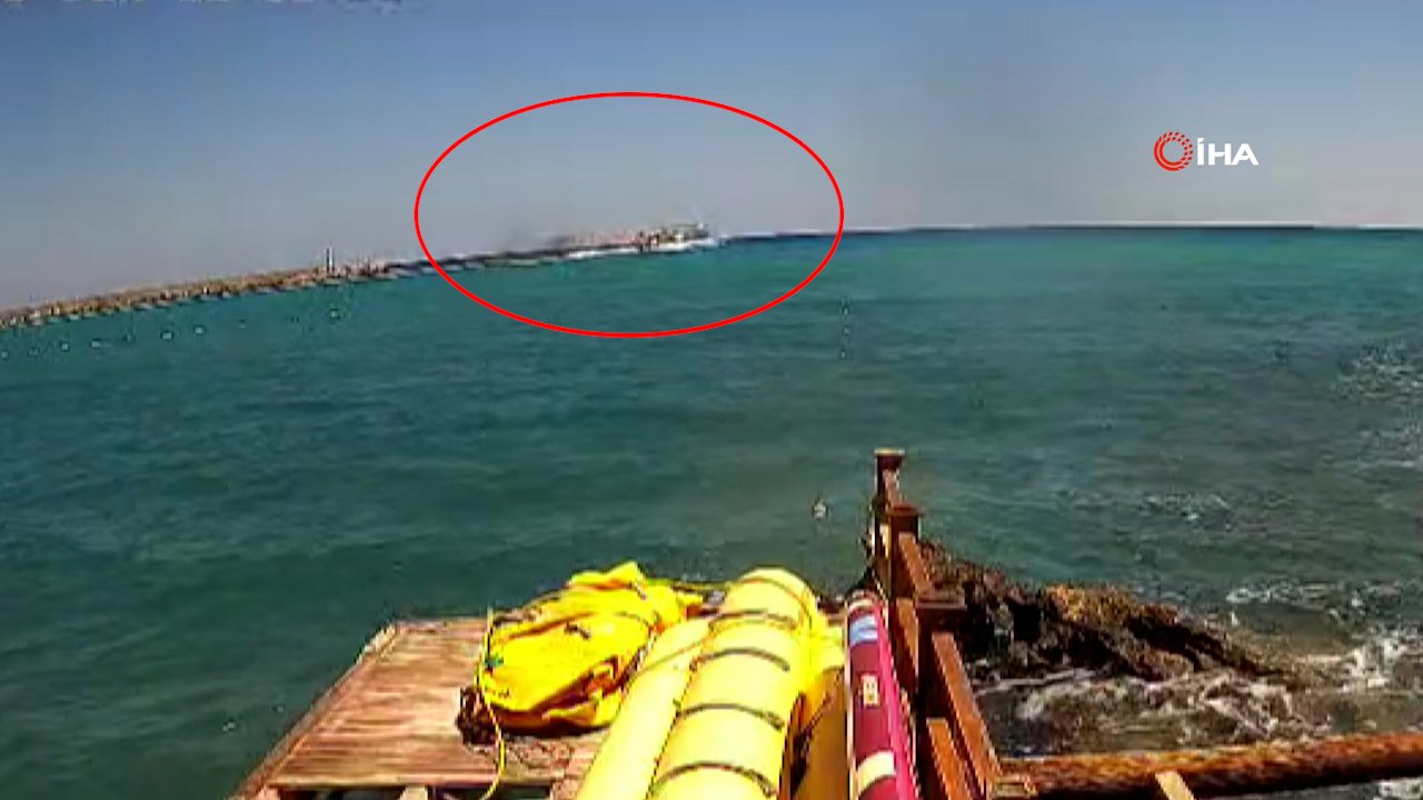 Girne'deki gemi faciasında yürek burkan görüntüler! Ölüm yolculuğuna böyle çıkmışlar