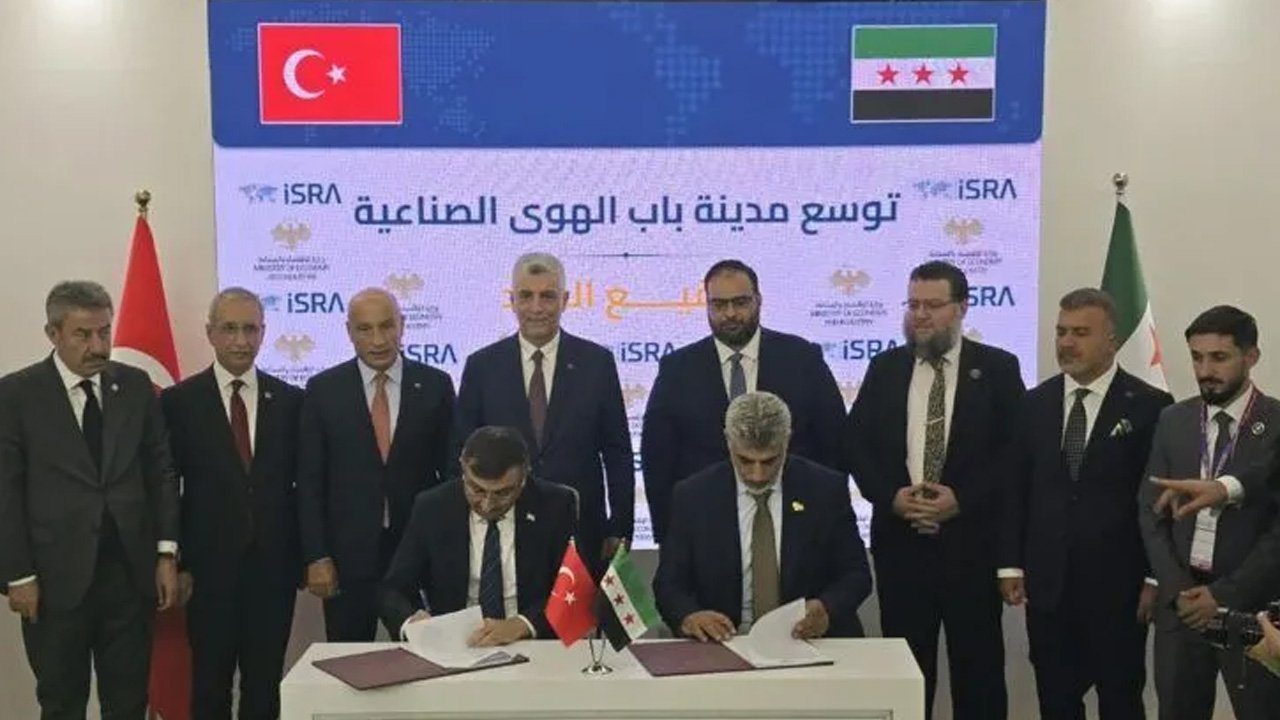 İsra Holding inşa edecek: Suriye'ye 364 bin metrekarelik sanayi şehri