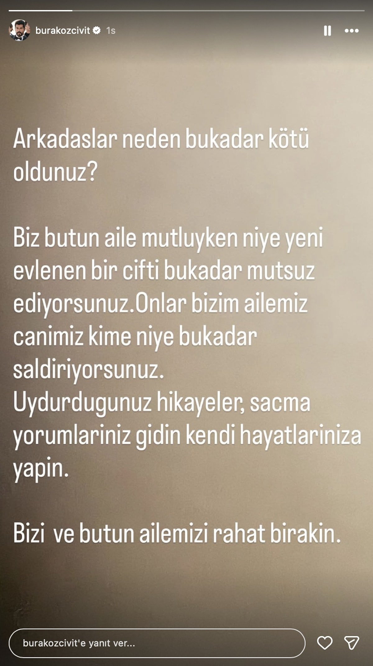 Kardeşinin düğününe katılmadı! Eleştiriler, Burak Özçiviti çileden çıkardı, bu sözlerle sessizliğini bozdu