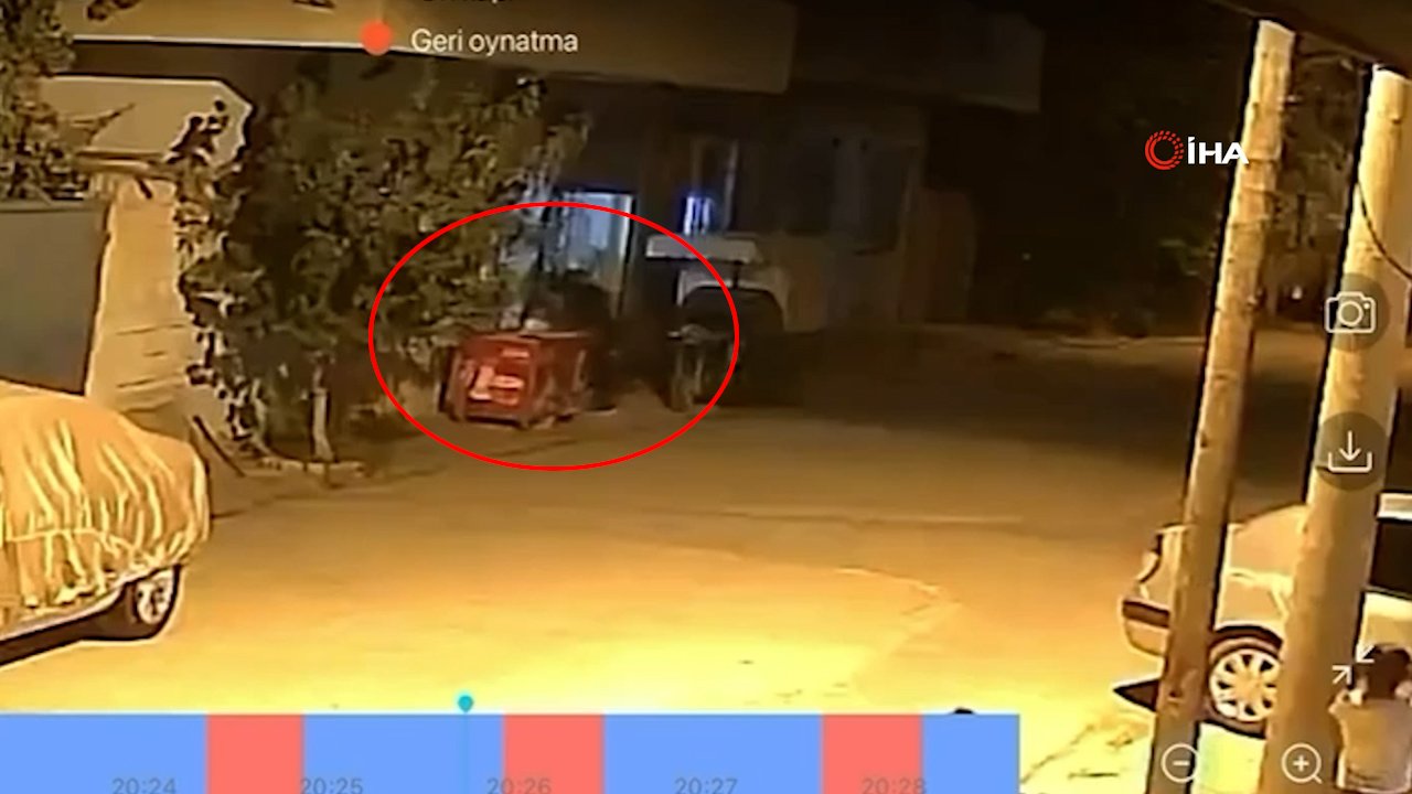 Telefonuyla oynarken şoka uğradı! Gencin elindeki telefonu saniyeler içinde çaldı