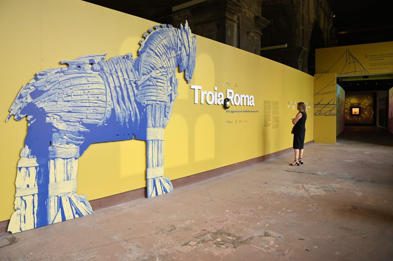 Troya’nın hikâyesi Roma’da 2 milyonu aşkın ziyaretçiyle buluştu