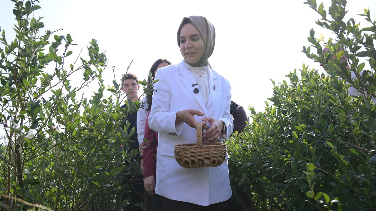 Bakan’dan yaban mersini hasadı! Devlet koruması altındaki çocuklarla bahçeye indi
