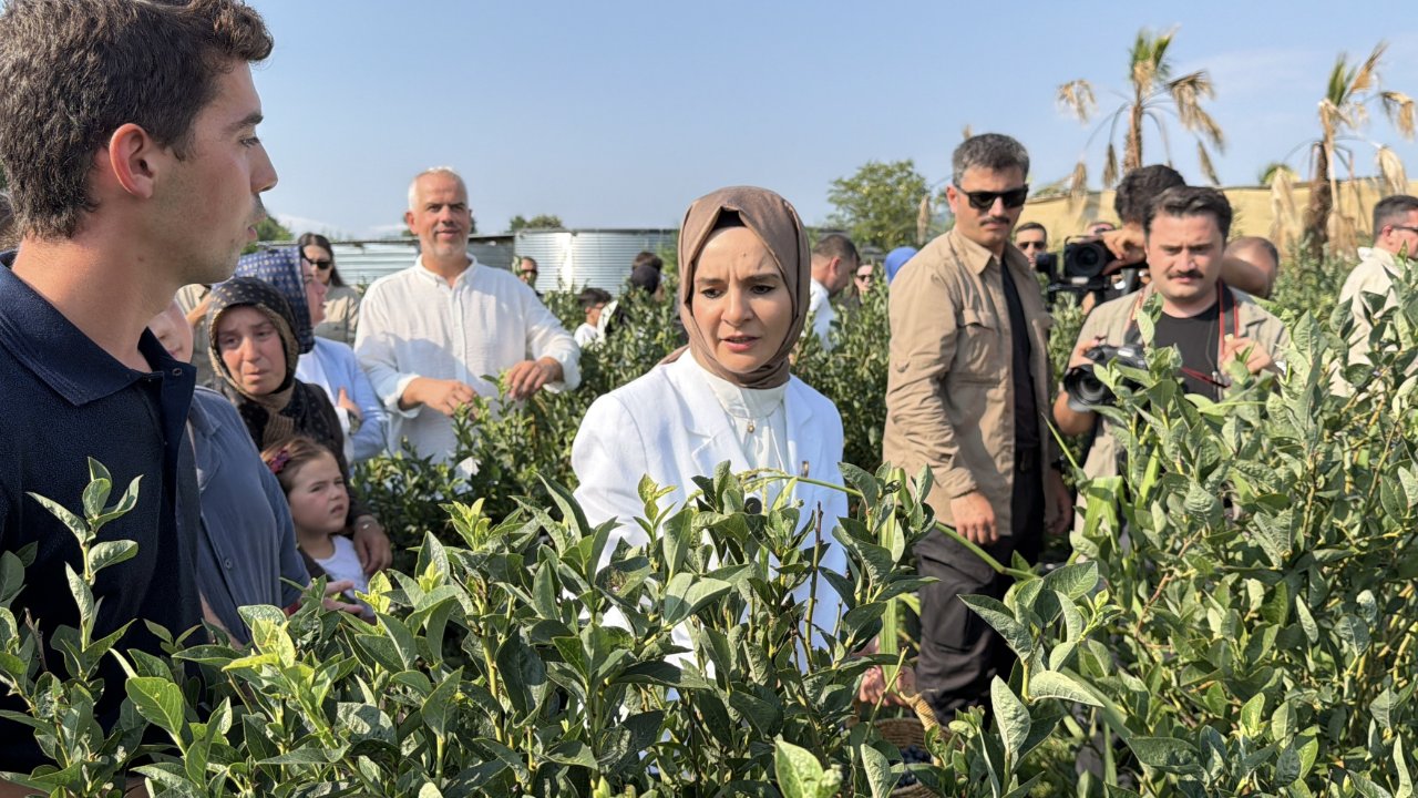 Bakan’dan yaban mersini hasadı! Devlet koruması altındaki çocuklarla bahçeye indi