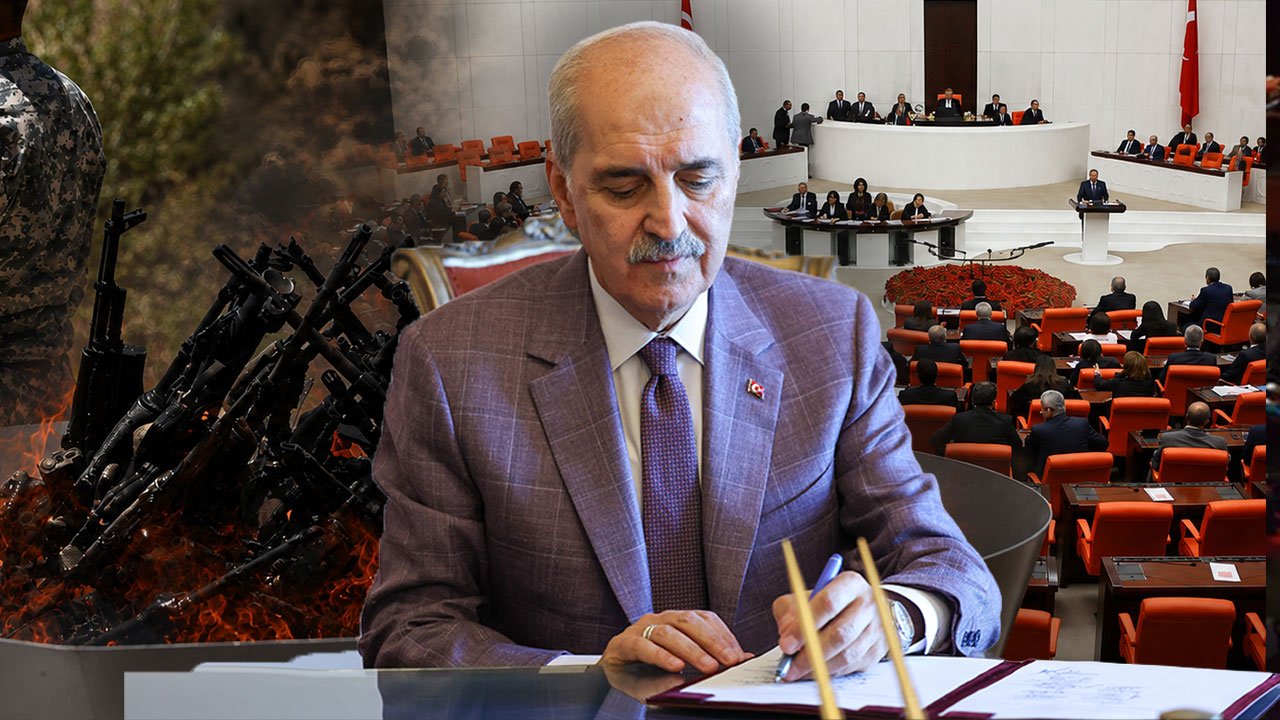 Kurtulmuş'tan 'terörsüz Türkiye' süreç yasa teklifine imza! Yarın Meclis Başkanlığı'na sunulacak 