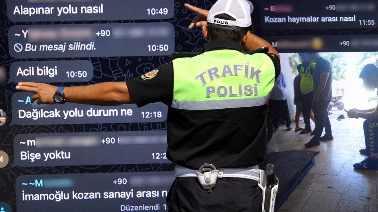 Polisten kaçmak için WhatsApp grubu kurdular! Uygulama noktalarını tek tek paylaştılar 