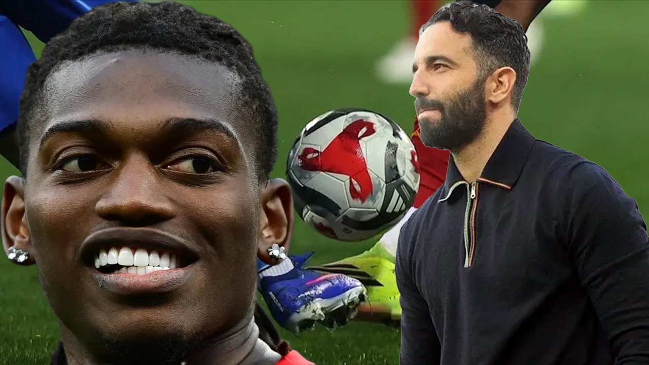 Ruben Amorim'den Rafael Leao açıklaması: Şanslı, mutlu olmalı