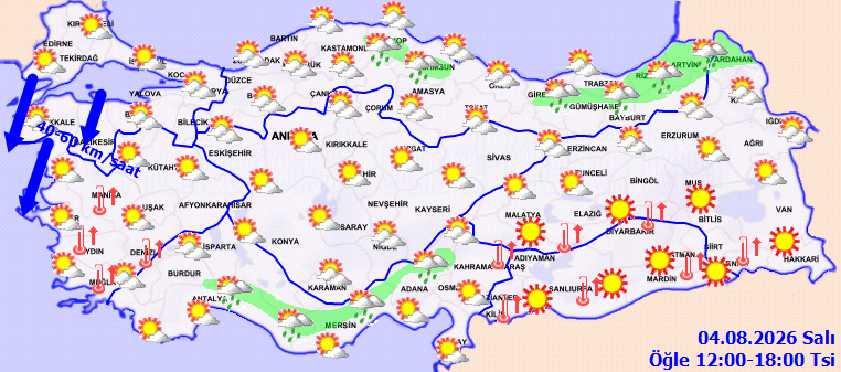 Türkiye’nin havası ikiye bölündü! 7 ilde sağanak, 11 ilde 35 derece! Meteoroloji tek tek sıraladı